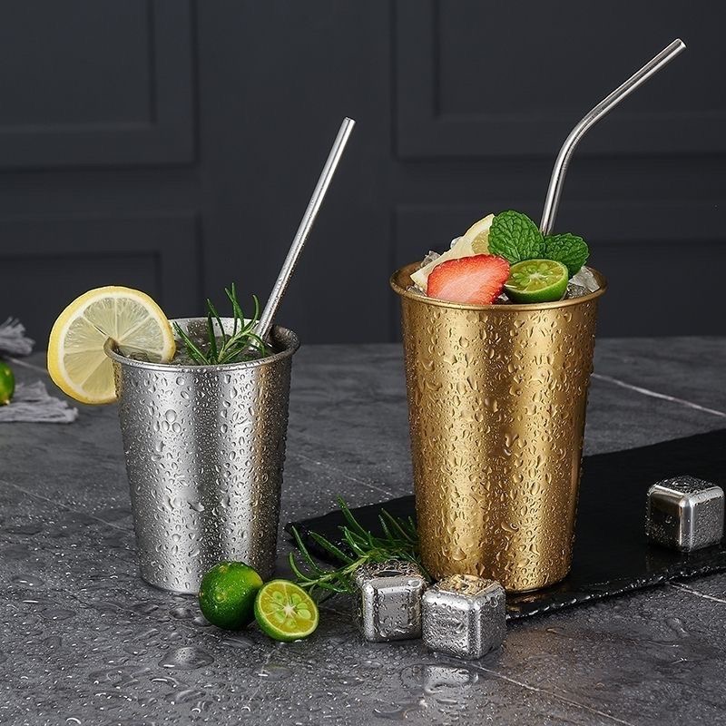 Stainless steel beer mug